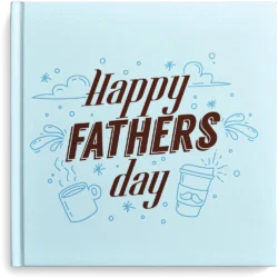 Fotolibro tapa dura "Happy Fathers Day Coffee"