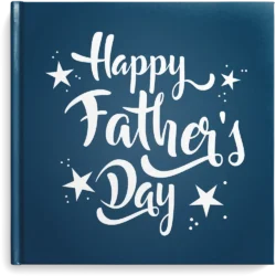 Fotolibro tapa dura "Happy Fathers Day Stars"