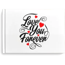Fotolibro apaisado tapa dura amor "Love Your Forever"