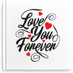 Fotolibro cudrado tapa dura amor "Love Your Forever"